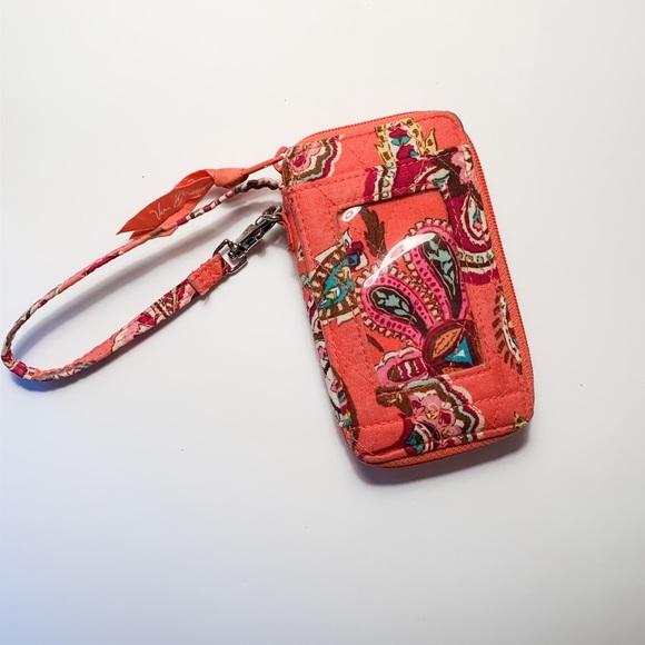 Handbags - Vera Bradley coral pink wristlet
